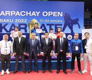 “ARPACHAY OPEN-2022” beynəlxalq karate turniri uğurla başa çatıb