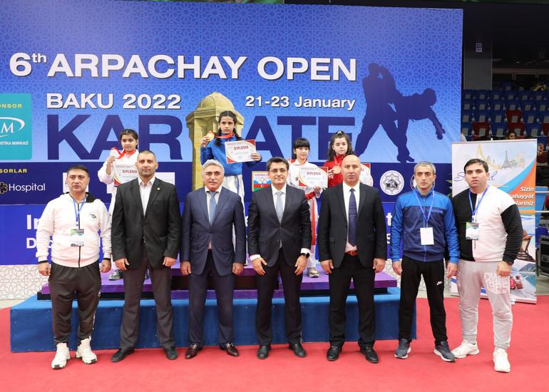 “ARPACHAY OPEN-2022” beynəlxalq karate turniri uğurla başa çatıb