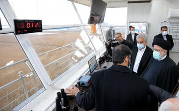 İran Prezidenti Rəşt–Astara dəmir yolu layihəsinə baxış keçirib