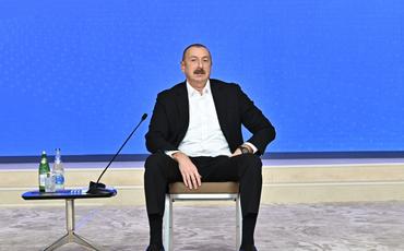 Prezident İlham Əliyev Gənclər Forumunda iştirak edib
