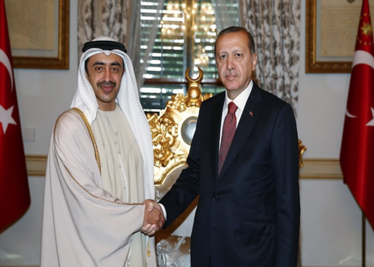 Ərdoğanla Şeyx Məhəmməd Bin Zayed arasında telefon danışığı olub