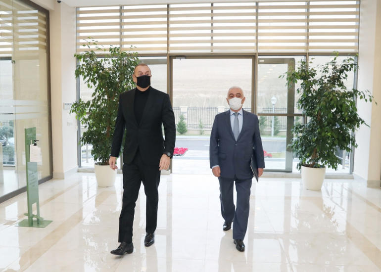 Prezident “Qobu” Enerji Qovşağının açılışında iştirak edib, AZƏRTAC-a müsahibə verib