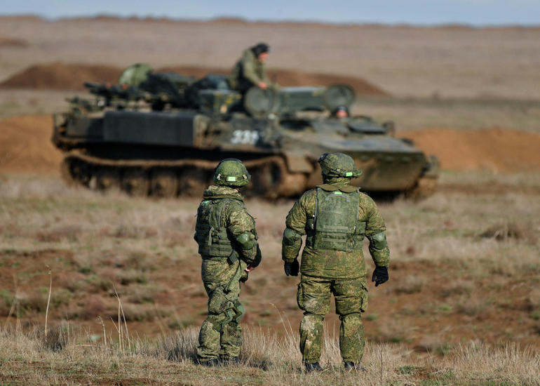 Rusiya Krımdakı hərbi təlimlərini başa çatdırıb