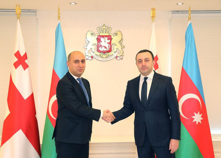 Emin Əmrullayev Gürcüstanın Baş naziri ilə görüşüb