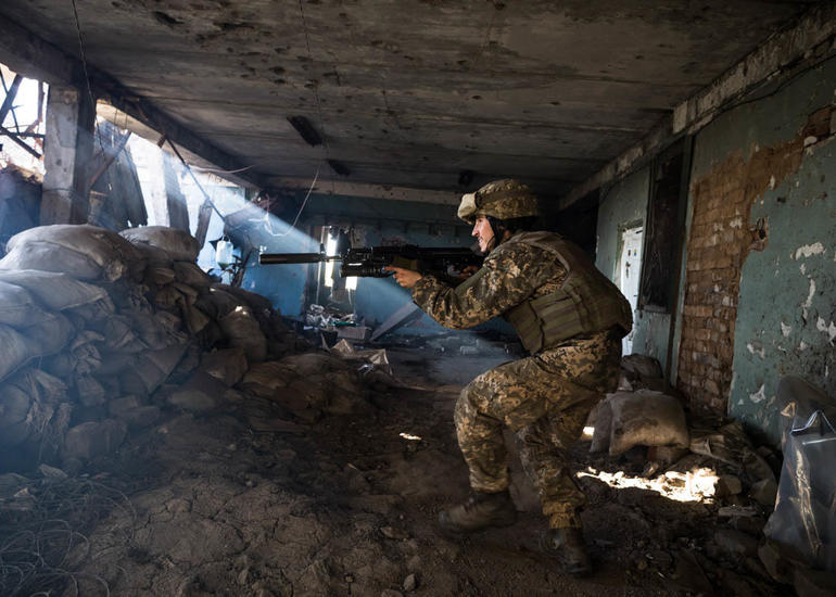 Ukraynada əhali orduya qoşulur