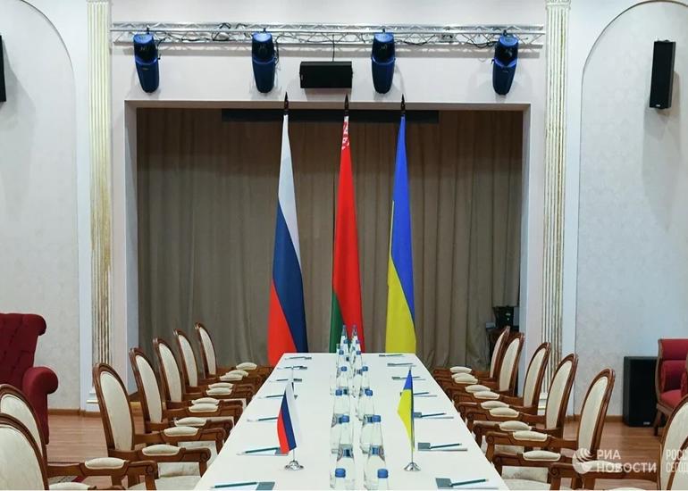 Ukrayna-Rusiya danışıqlarının növbəti raundu keçirilir