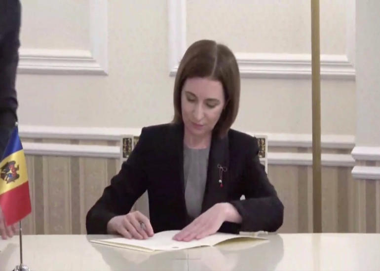 Moldova Aİ üzvlüyünə namizədlik üçün müraciət edib
