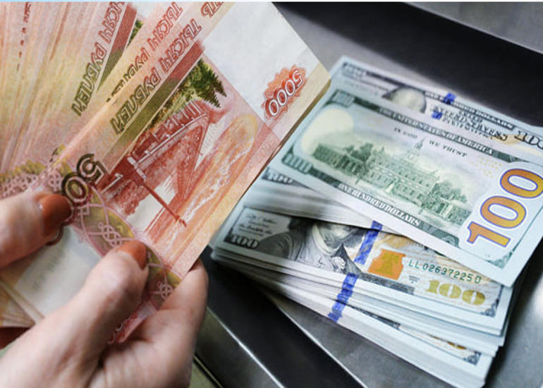 Rusiyada ABŞ dollarının məzənnəsi tarixi maksimumu yeniləyib