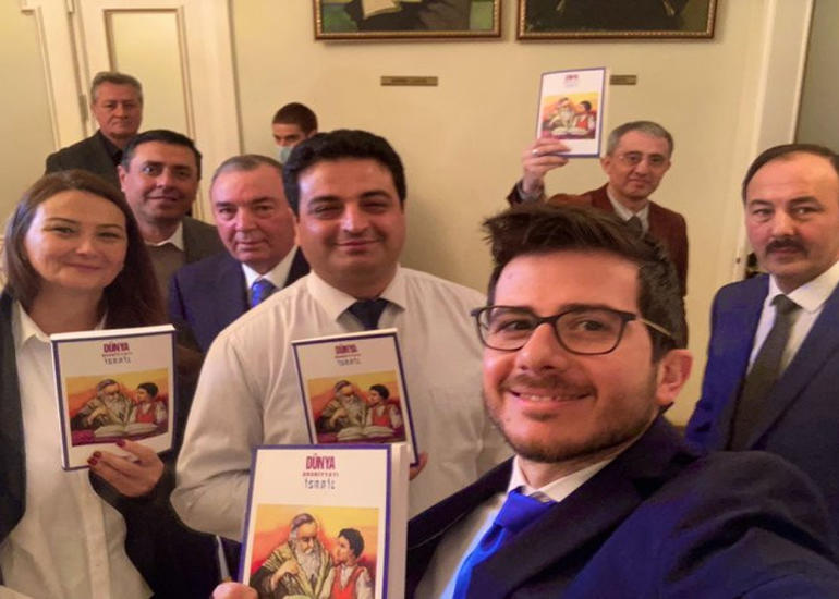 İsrail səfiri azərbaycanlı yazıçılarla görüşüb