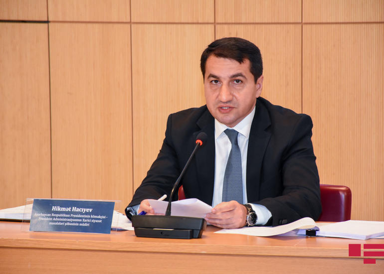 Prezidentin köməkçisi: "Azərbaycan və Ermənistan arasında görüşlər görüş naminə olmamalıdır"