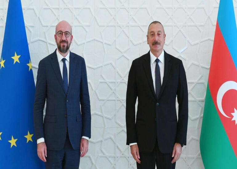 Prezident İlham Əliyev Aİ lideri ilə Ermənistanla normallaşma prosesini müzakirə edib