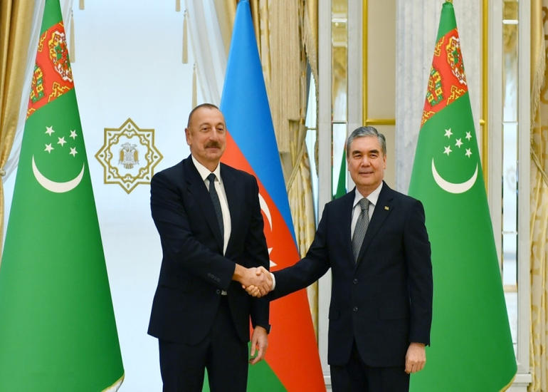 Azərbaycan və Türkmənistan prezidentlərinin telefon danışığı olub