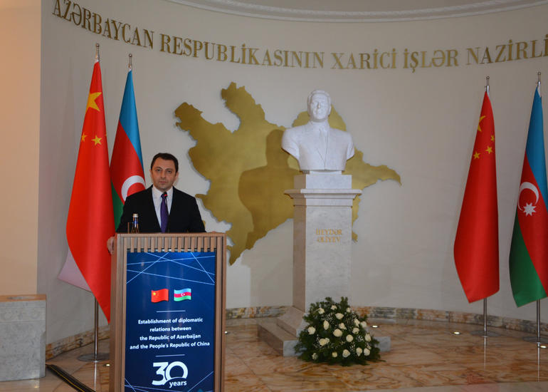 Nazir müavini: "Azərbaycanla Çin arasında iqtisadi əlaqələr inkişaf edir"