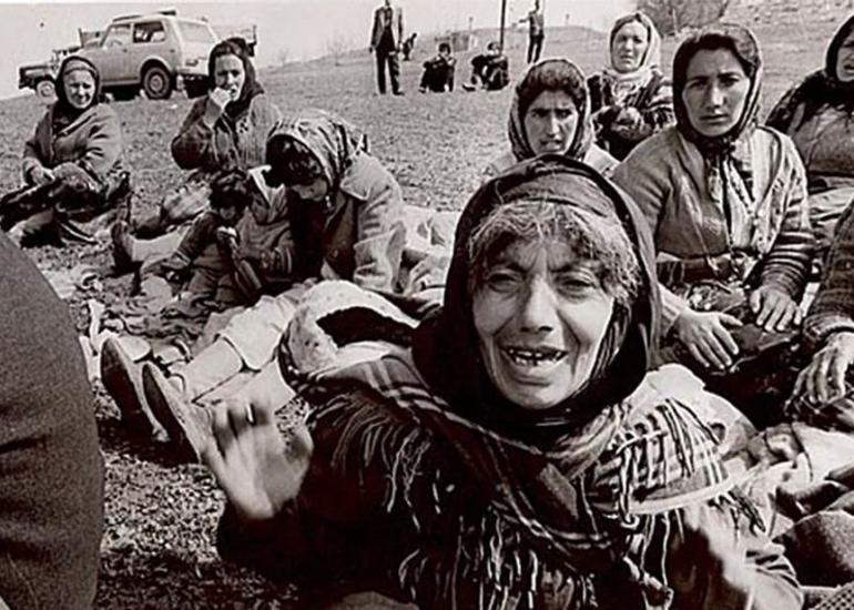 Ermənilər gözümün qarşısında qadını yandırdılar - Ağdaban sakini