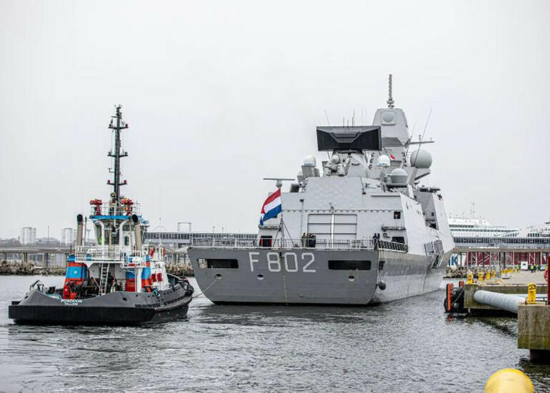 NATO gəmiləri Baltik dənizinə daxil olub
