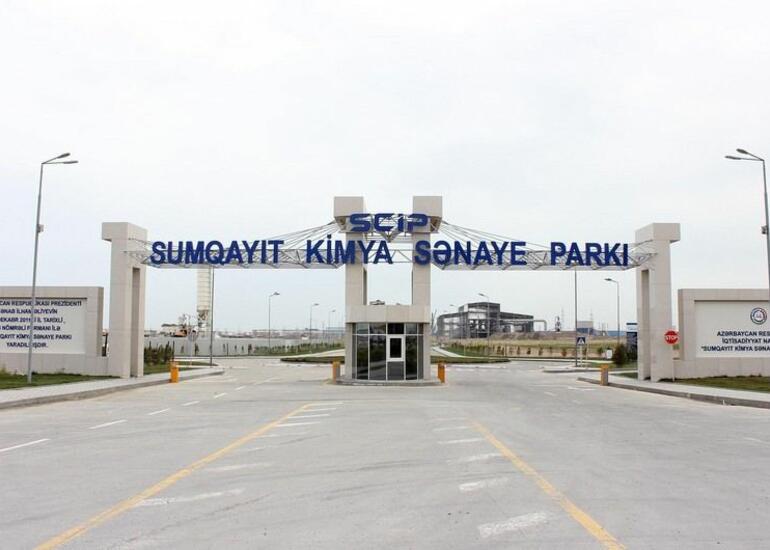 Sumqayıt Kimya Sənaye Parkının rezidenti Avropaya məhsul ixracına başlayıb
