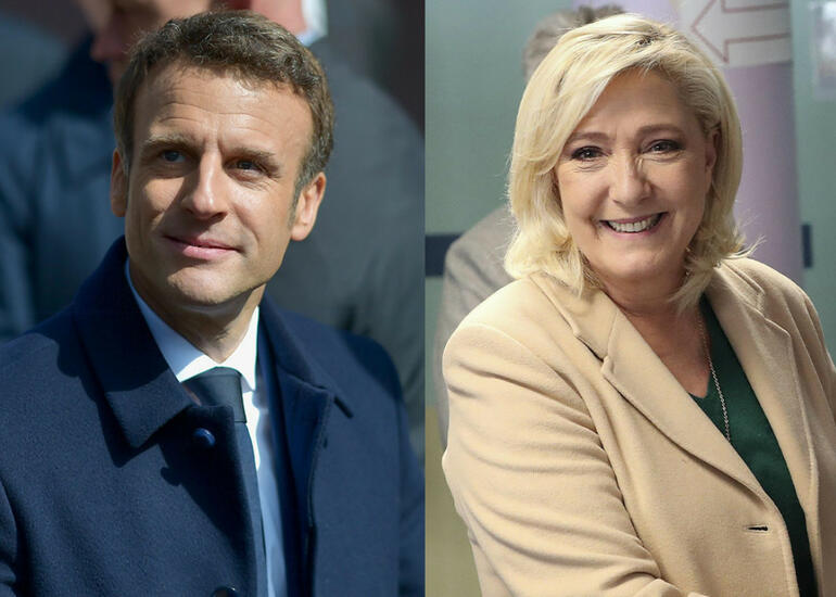 Bu gün Fransada prezident seçkilərinin ikinci turu keçirilir