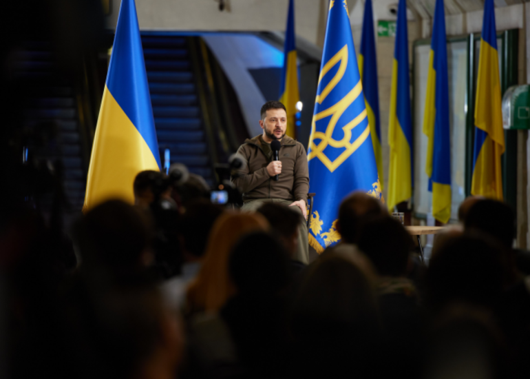 Zelenski Rusiyanın Ukraynada nüvə silahından istifadəsini istisna etməyib