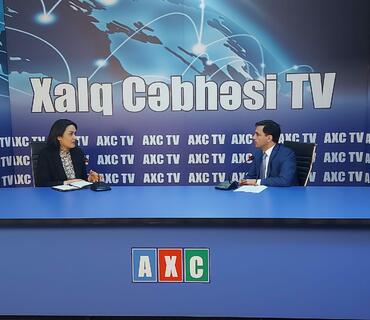Günel Səfərova AXC TV-də Azərbaycan-Türkiyə QHT-lərinin ilk əməkdaşlıq Forumundan danışıb