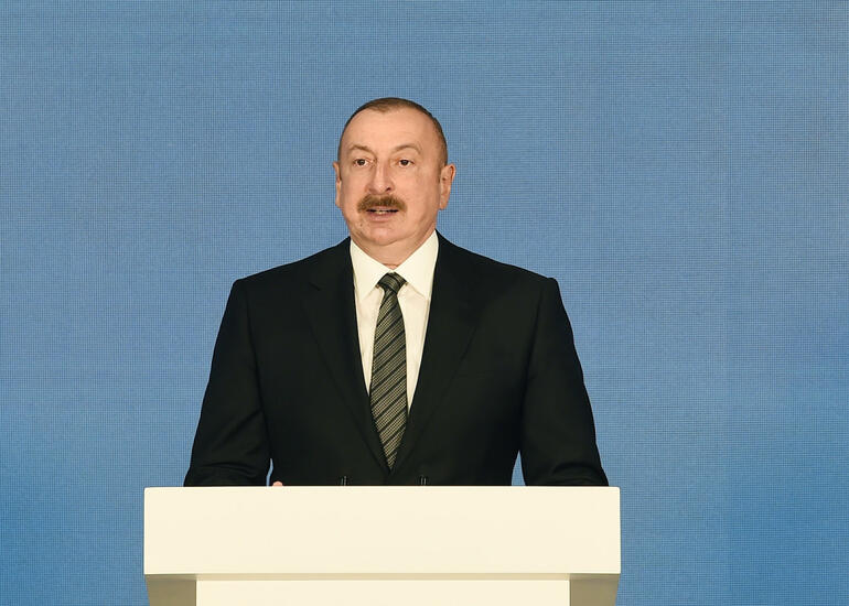 Prezident: “Azərbaycan bir çox ölkənin enerji təhlükəsizliyinin təmin edilməsində çox vacib rol oynayır”