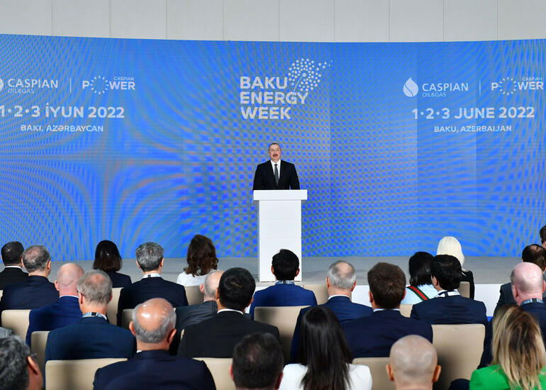 Prezident İlham Əliyev: “Azərbaycan Avropaya da elektrik enerjisinin ixracını planlaşdırır”