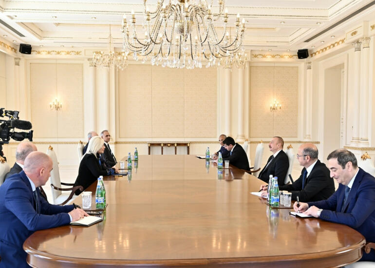 Prezident Serbiya Baş nazirinin müavinini qəbul edib
