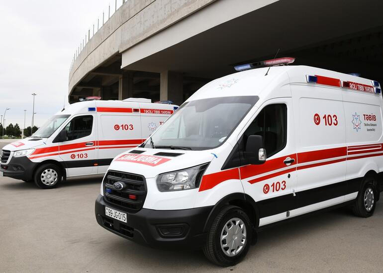 Bayram günlərində təcili yardıma müraciətlərin sayı açıqlanıb