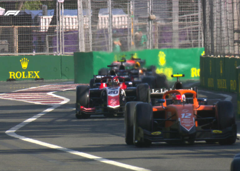 “Formula-2”: Sıralama yarışı bitib