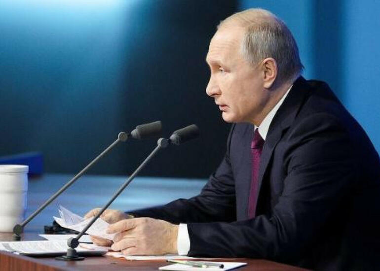 Putin: “Rusiyanın Xəzəryanı ölkələrlə ticarət həcmi müntəzəm şəkildə artır”