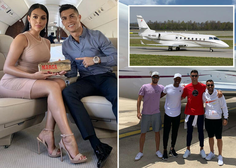 Ronaldo təyyarəsini 20 milyon funt sterlinqə satışa çıxarıb