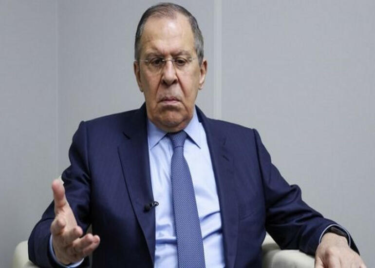 Lavrov Putinlə Makronun telefon danışığının fraqmentlərinin yayılmasına münasibət bildirib