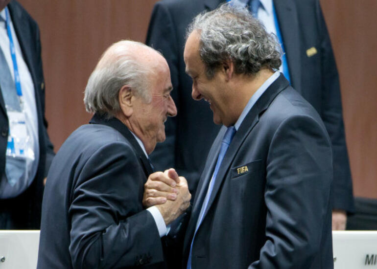 Blatter və Platiniyə korrupsiya işi üzrə bəraət verilib