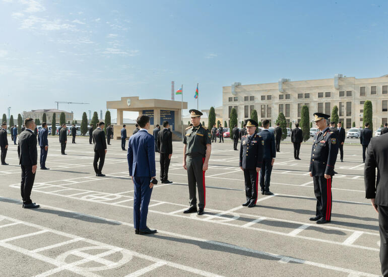 Vətən müharibəsinin daha 68 iştirakçısı polisə xidmətə qəbul olunub