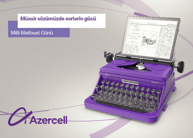 "Azercell"dən Milli Mətbuat Günü münasibətilə 5GB internet