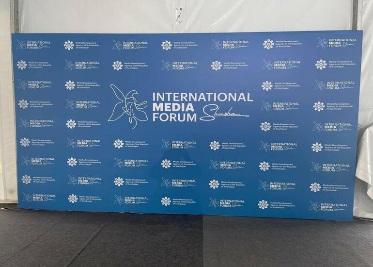 Şuşada Beynəlxalq Media Forum başa çatıb