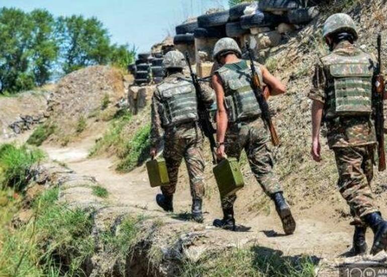 Qarabağda iki erməni hərbçi yaralandı