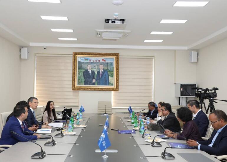 STM sədri beynəlxalq media nümayəndələri ilə görüşüb