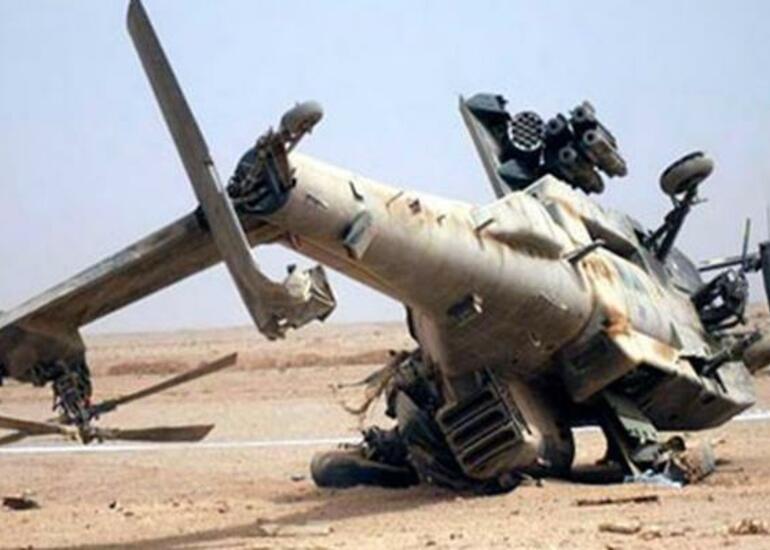 Türkiyə helikopteri qəzaya uğradı