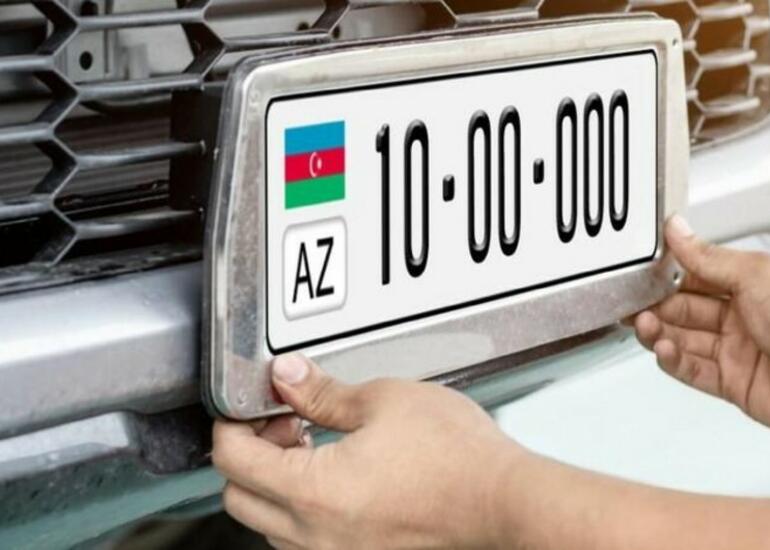 Maşınların dövlət qeydiyyat nişanları bu qaydada veriləcək