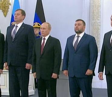 4 region Rusiyaya birləşdirildi: sazişlər imzalandı - Video