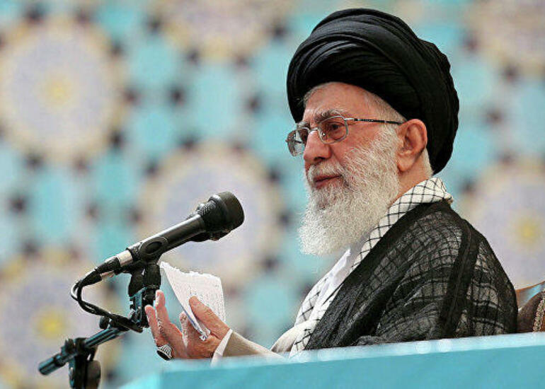 Xamenei İrandakı etirazlara münasibət bildirdi