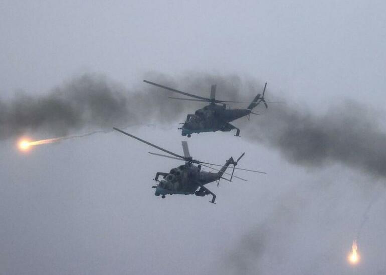 Ukrayna Rusiya helikopterini vurdu