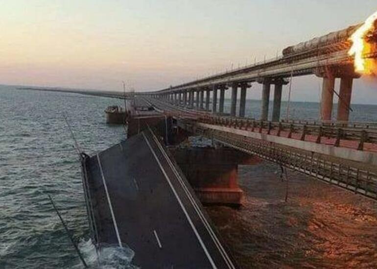 Krım körpüsündəki partlayışda ölənlərin sayı açıqlandı