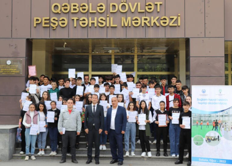 Gənclərə sağlam həyat tərzi təşviq olunur