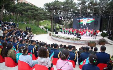 Xətai rayonunda “Bu yol Zəfər yoludur” adlı konsert proqramı təşkil olunub