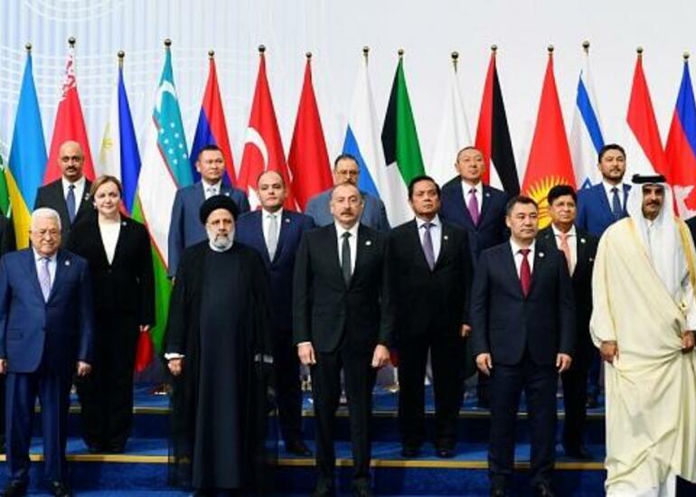 Prezident Astanada AQEM-in sammitində çıxış etdi