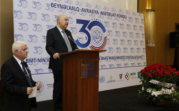 Beynəlxalq Avrasiya Mətbuat Fondunun 30 illik yubiley tədbiri keçirilib