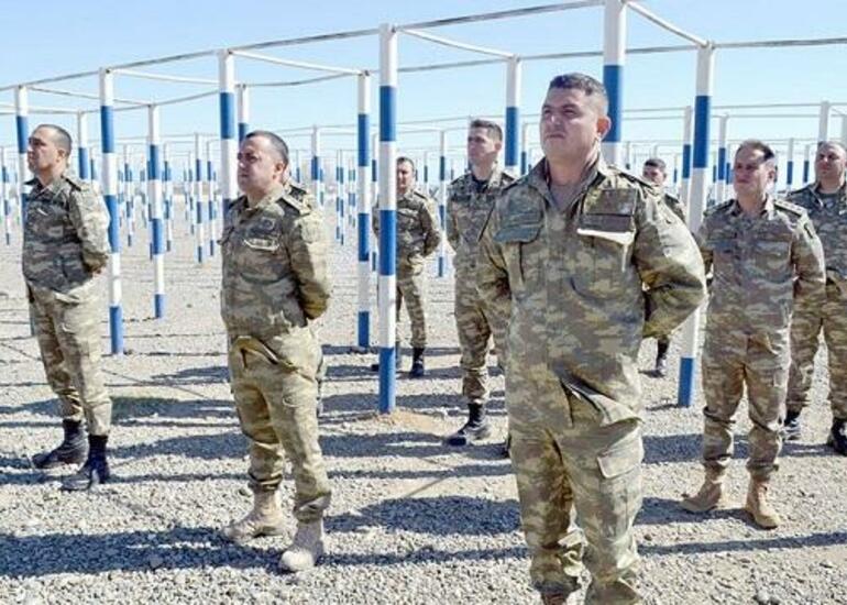 Tabor komandirləri arasında yarış...