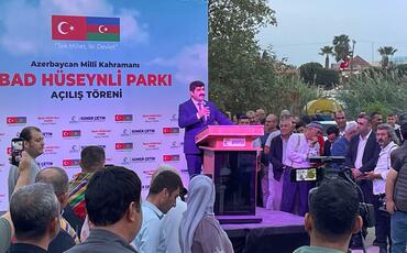 Adanada Milli Qəhrəman İbad Hüseynli Adına Parkın Açılışı Olub