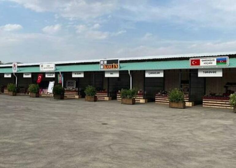 Ağalıda bazar açıldı - Foto
